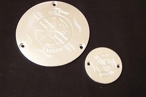Conjunto de cubierta EVO Derby-points personalizado Se adapta a Harley Davidson Fire Fighter - Imagen 1 de 1