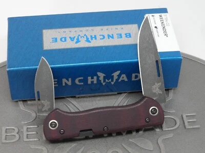 Benchmade 317BK-02 Weekender S90V Slip-joint Folding Knife Bottle Opener USA - Image 1 of 4