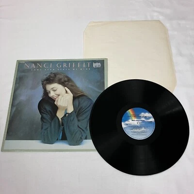 Nanci Griffith - Lone Star State of Mind - LP Vinyl Album Record 1987 - Image 1 of 4