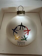 ATLANTA 1996 Olympics Holiday Christmas Ball Ornament Collector Series NIB