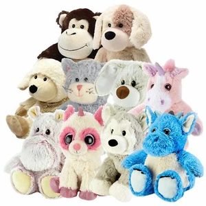 Cozy Plush - Warmies Microwavable Heat Pack PICK ANIMAL Soft Toy Hot or Cold - Picture 1 of 34