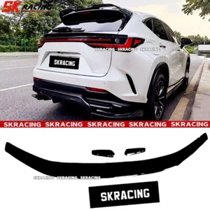 NEW Gloss Black Trunk Spoiler tail Wing Fit For Lexus NX250/NX350/NX450h 2022+ - Picture 1 of 4