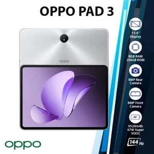OPPO Pad 3 Android PC Tablet (Wi-Fi Ver./8GB+256GB/Bluetooth/Octa Core/NEW) - Picture 1 of 5