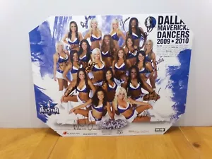 RARE SIGNED BASKETBALL 11 X 14 PHOTO DALLAS MAVERICK SEXY HOT CHEERLEADERS TEAM - Picture 1 of 12