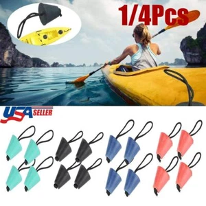 1/4x Silicone Kayak Scupper Plug Kit Canoe Drain Holes Stopper Bung Accessories - Picture 1 of 16