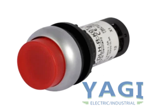 Eaton C22-DRLH-R-K01-230 Kompakttaster 22,5mm 230V 1NC rot LED beleuchtet - Bild 1 von 2