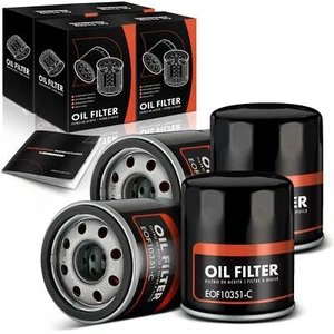 4pcs Engine Oil Filter for Chevrolet Silverado 1500 GMC Sierra 1500 10K Miles - Picture 1 of 10