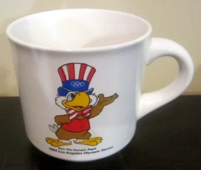 Sam, The Olympic Eagle, 1984 Los Angeles Olympic Games Ceramic Coffee Mug - Image 1 of 4