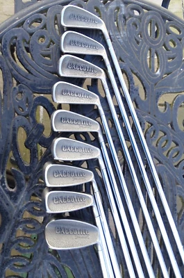 9 LADIES SPALDING EXECUTIVE IRONS .L FLEX WOULD ALSO WORK  FOR JUNIORS/SENIORS - Image 1 of 4