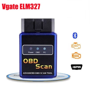 Mini Bluetooth VGate Scan V2.1 OBDII Auto Code Reader Torque Scanner Tool - Picture 1 of 8