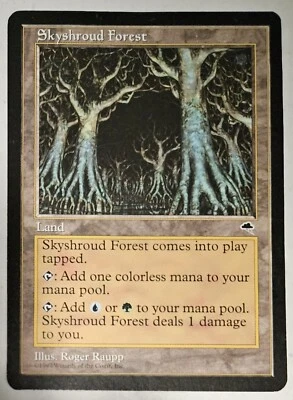 Skyshroud Forest Tempest Magic MTG NM - Image 1 of 2