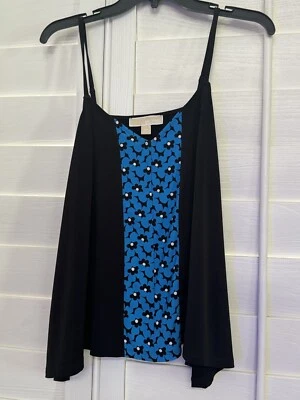 Camiseta sin mangas para mujer MICHAEL Kors negra N azul M Foto 1 de 3