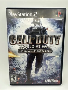 Call of Duty: World at War Final Fronts - Sony PlayStation 2 CIB - Foto 1 di 4