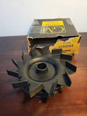 NOS GM 1962 CORVETTE Generator Pulley 3750545 Genuine GM Vintage  - Image 1 of 4