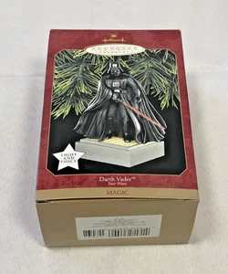 ✅ NEW IN BOX: 1997 Hallmark (Magic) Keepsake "Darth Vadar" Christmas Ornament - Picture 1 of 3
