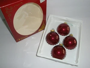 4 Adornos de Navidad Arándano Colección Victoria EE. UU. - Imagen 1 de 4