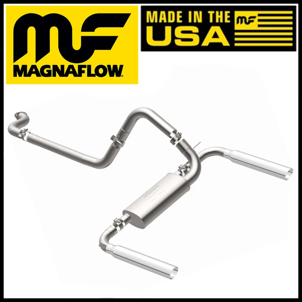 Escape trasero gato MagnaFlow Street 2,5" 93-95 Chevy Camaro/Pontiac Firebird 5,7 L Foto 1 de 4