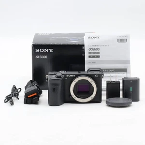 Numero di otturatori 43217 SONY a6600 corpo nero ILCE-6600 menù inglese supportato - Foto 1 di 10