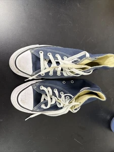 Taglia 7 - Converse Chuck Taylor All Star High Navy con - Foto 1 di 5