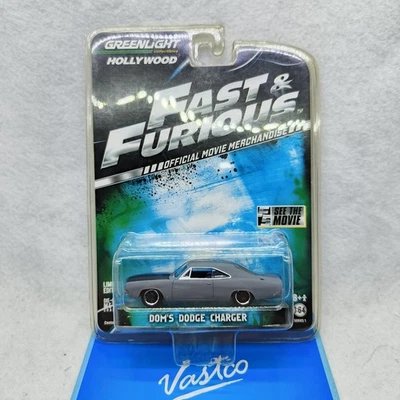 Greenlight Hollywood Series 1 Fast & Furious Dom's Dodge Charger #44610 Gray - Image 1 of 4