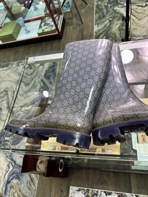 Botas de lluvia Gucci usadas dos veces talla 40 Foto 1 de 4