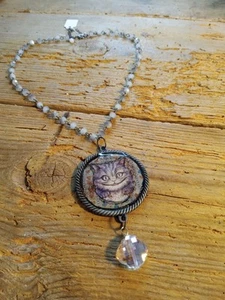 Alice im Wunderland Anhänger Handarbeit Unikat - Bild 1 von 4