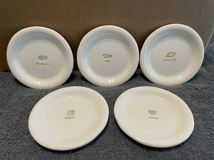 Williams Sonoma Vorspeise Canape Teller Käse Serie 5er Set nicht mehr produziert Steinzeug - Bild 1 von 12