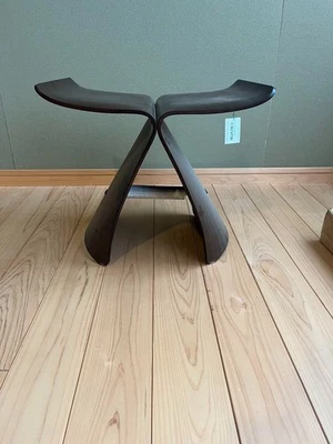 Tendo Chair Butterfly Stool Rosewood Sori Yanagi design Brown NEW - Image 1 of 3
