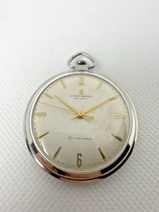 Reloj Bolsillo SEIKO Marvel Temprano 19J Diaashock Cuerda Manual De Colección Logo S - Imagen 1 de 10