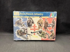 Italeri Free French Infantry World War II - 1:72 Scale Plastic Model Kit 6189 - Picture 1 of 7
