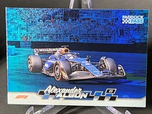 2024 Topps Paddock Pass F1 Alexander Albon Blue Foil - Bild 1 von 2