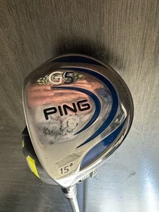 LH PING G5 15* Left Hand 3 Wood TFC 100 Regular Graphite Left Handed - Picture 1 of 7