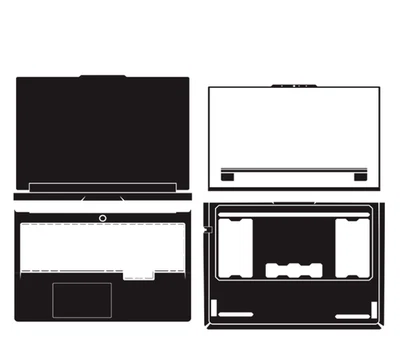 Laptop Sticker Skin Protector Guard For Lenovo Legion Pro 7i Gen 10 - Image 1 of 4