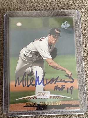 1999 Topps Stadium Club - Mike Mussina Auto Baltimore Orioles - Image 1 of 3