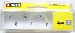 Noch 44203 Z Seated People Figures (Set of 6) - Picture 1 of 1