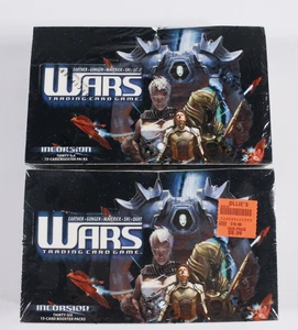 (2) 2004 Decipher WARS Incursion Trading Card Game TCG CCG Booster Box - Sigillato - Foto 1 di 3