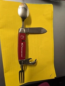 Vintage Imperial Camper 4 Tool Folding Knife Spoon Fork Ireland - Picture 1 of 11