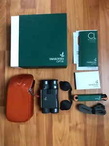 Swarovski CL Pocket 10x25 Binoculars with MO Mountain Green - Brand New in Box - Picture 1 of 5