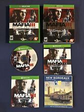 Mafia III 3: Deluxe Edition (Microsoft Xbox One, 2016) Complete With Map