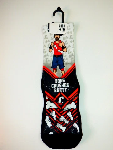 Cleveland Monsters Bone Crusher Brett S/M Crew Socks Cover