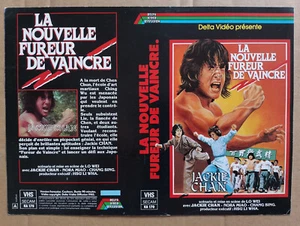 JAQUETTE VHS - LA NOUVELLE FUREUR DE VAINCRE - VHS SLEEVE - KARATÉ - JACKIE CHAN - Photo 1/2