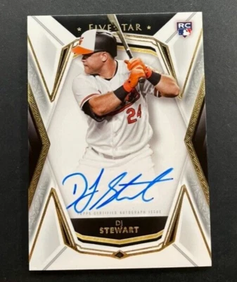 2019 Topps Five Star - DJ Stewart #FSA-DST Baltimore Orioles - RC AUTO - Image 1 of 2