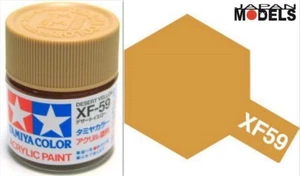 Acrylic Paint - Colore Acrilico 10ml XF-59 XF59 DESERT YELLOW 81759 Tamiya - Imagen 1 de 1