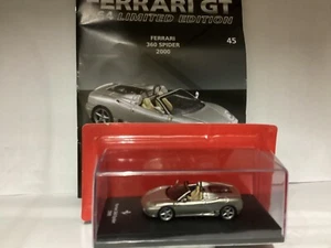 Ferrari 360 Spider 2000 1/64 Die-Cast + Booklet, Centauria Limited Edition - Picture 1 of 5
