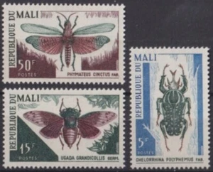 F-EX56009 MALI MNH 1967 INSECTS BEETLE ENTHOMOLOGY. - Picture 1 of 1