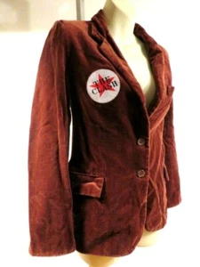 Chaqueta Blazer Parche Vintage NORDSTROM The CLASH HÁGALO USTED MISMO Abrigo Top de Negocios Punk Óxido - Imagen 1 de 12