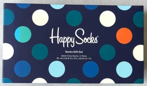 Happy Socks - GIFT BOX - 3er Set - Gemusterte Socken - 36-40, Neu OVP - Bild 1 von 5