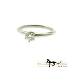 TIFFANY & CO. Tiffany Diamond Single Solitaire Platinum Engagement Ring