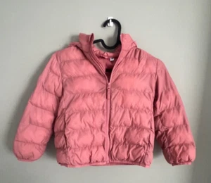UNIQLO / Jacket Parka / Kids Girls / Size 3 to 4 / Rose Pink / Warm padded - Picture 1 of 6