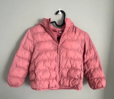 UNIQLO / Jacket Parka / Kids Girls / Size 3 to 4 / Rose Pink / Warm padded - Image 1 of 4